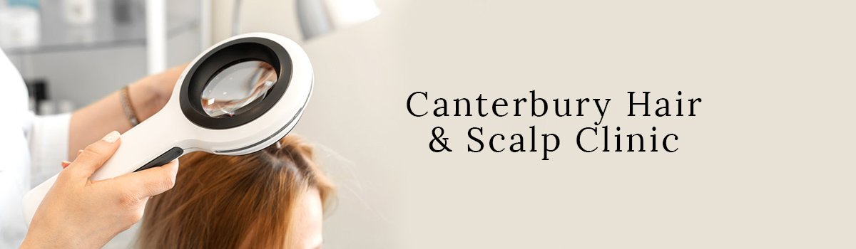 Canterbury Hair Scalp Clinic banner