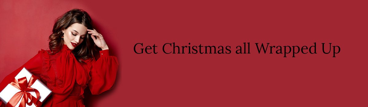 get christmas all wrapped up banner