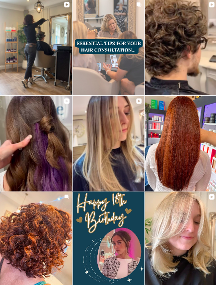 Stone Hairdressing Instagram