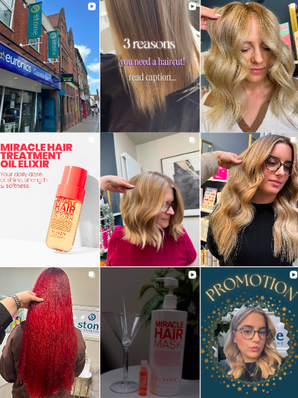 Stone Hairdressing Faversham Instagram