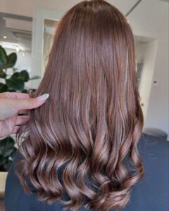 Autumn Hair Trends 2024 - Chocolate Brown Hair Colour